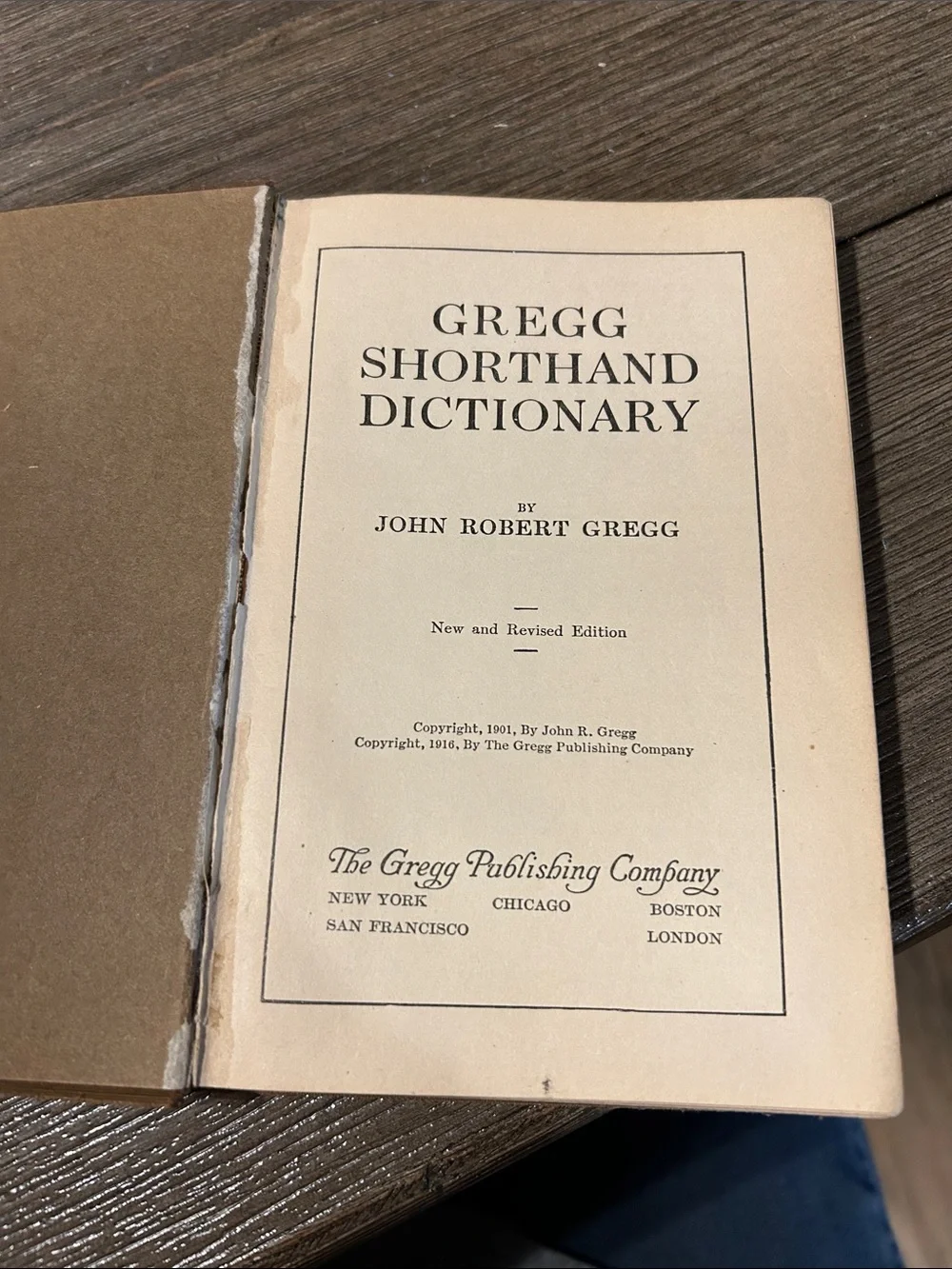 Antique vintage secretarial books secretary desk book Gregg Shorthand dictionary